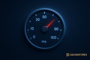 Tốc độ khớp lệnh nhanh dưới 50ms của các sàn forex uy tín